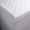 Allied Essentials Classic Clouds Mattress Topper Pad, Queen, White