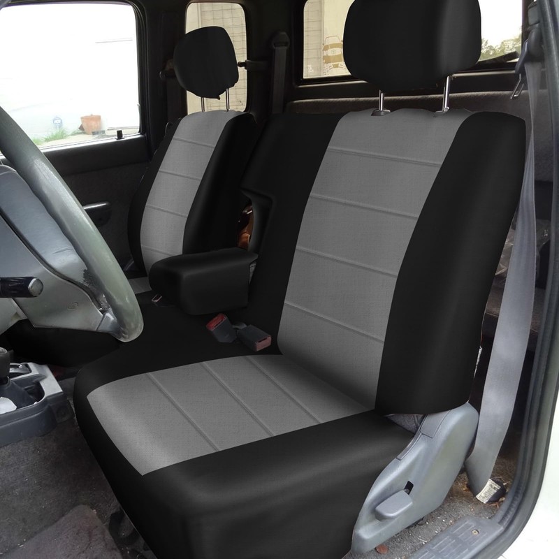 SAPUBK Custom-Fit Front Seat Covers Replace for 1995-2000 Toyota Tacoma