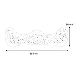 Pack of 12 Glitter Freckles Tattoo Silver, Glitter Face, Fake Freckles, Party Makeup Decoration Stickers, Waterproof and Sweat-proof, for Concerts, Weddings, Pool Parties (Silver)