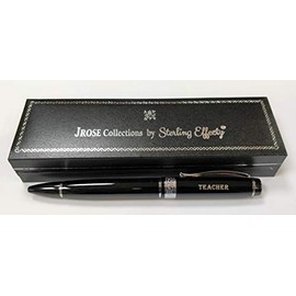 JRose Collections Elegant Teacher Pen in Luxury Gift Box for Men - Premium Writing Instrument Perfect for Teachers, Professors, and Educators