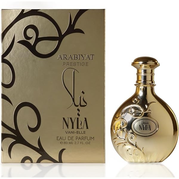 Nyla Vani-Elle Eau de Parfum, Unisex Fragrance with Vanilla and