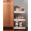 TvShopping Carrito Delgado Organizador Multiuso De Plastico 3 Niveles