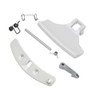 Washing Machine Door Handle Latch Kit White Compatible With Electrolux
