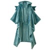 Vertbaudet Kids & Parents Blanket with Sleeves Aqua/Dragon Teens/Adults