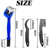 ROYHOO 5PCS/Set Bicycle Chain Cleaning Tool Set,Bike Chain Crankset Brush,Motorcycle