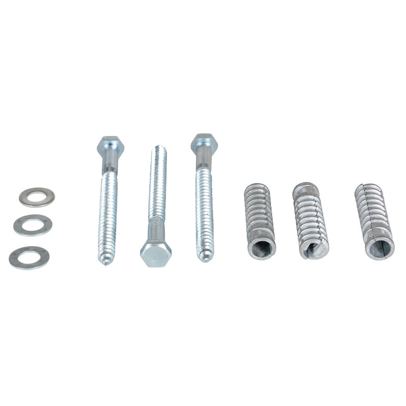 Vestil CS-33-KIT-3 Steel Q195 Concrete Car Stop Hardware Kit 3
