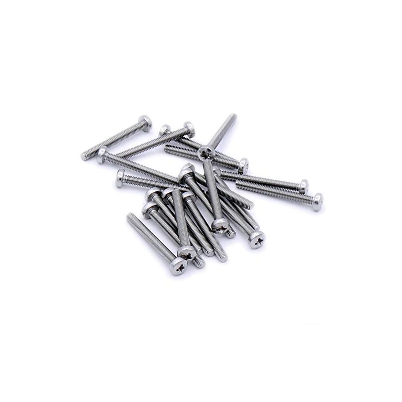 M5 (5mm x 22mm) Pozi Pan Machine Screw (Bolt) -