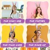 Halloween Plush Bunny Ear Headband, Cute Bunny Headband for Halloween
