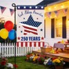 250th Anniversary American Garden Flag - Double-Sided Design