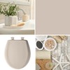 Bemis Classic Colors Slow Close Toilet Seat, Easy Clean Hinges