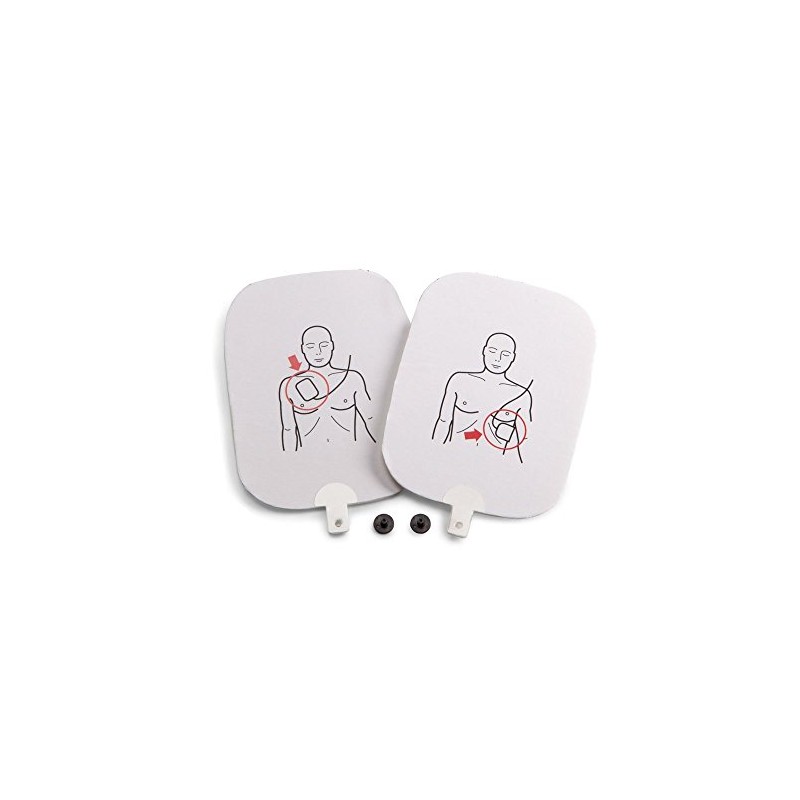 RELIANCE MEDICAL AED Ultra Trainer Adult Pad Set, Silicon Base,