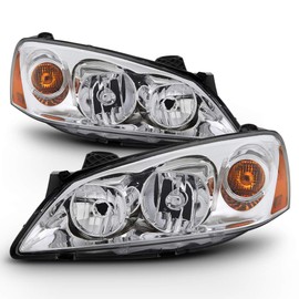 ACANII - For 2005-2010 Pontiac G6 [OE Factory Style] Headlights Headlamps Replacement 05-10 Set Driver + Passenger Side