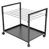 Gelacie Blueprint Storage Rack 48 Slots Portable Architectural Plan Organizer