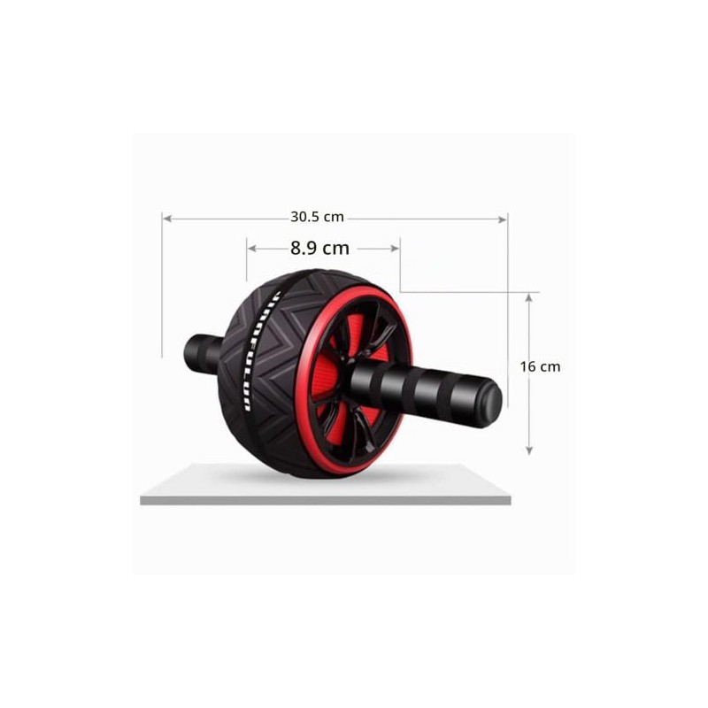 Rueda para Abdominales y Central Redonda con Estera de Esponja
