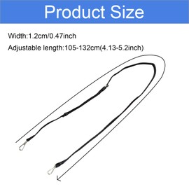 Jiozermi Brown Leather Purse Strap Replacement, Crossbody Purse Strap Bag Strap Adjustable Shoudler Straps Hangbags Straps