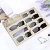 IWTTWY Glasses Box for Storing 8 Glasses, Sunglasses Storage Made