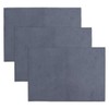 Craedli Grey Suede Microfiber Car Cleaning Cloths, 500GSM Non-Scratch Absorbent