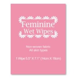 Feminine Wipes Individually Wrapped