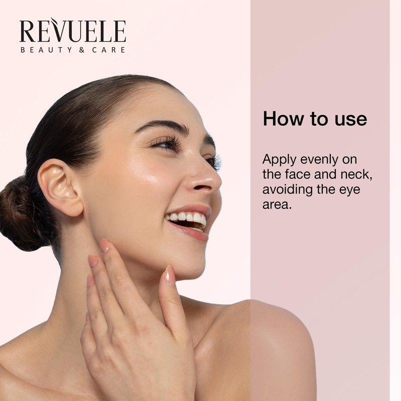 REVUELE Rice Extract Face Serum - Brightening and Uniforming, Improves