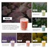 6pcs Velas Aromaticas De Soya Para Decorativas Con Caja