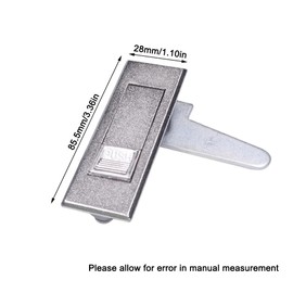 Electric Cabinet Door Cam Lock 12mm Thick Pop Up Lock Pop Up Type Electric Cabinet Lock Push Button Mailboxes Toolboxes Cabinets 8 Pack