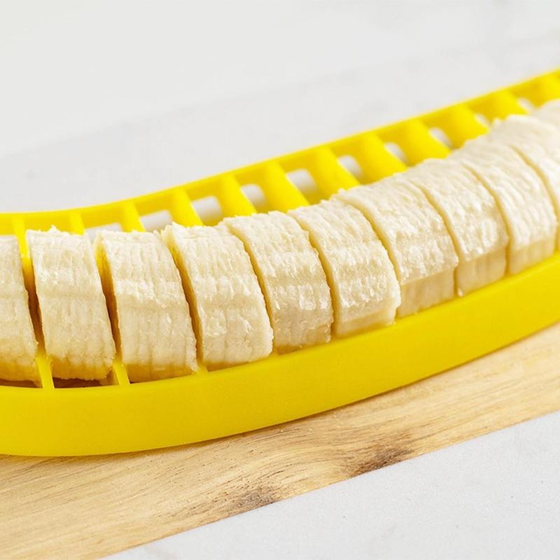 Banana Slicer, 1 Count Reusable Banana Cutter, Fruit Slicer, Kitchen
