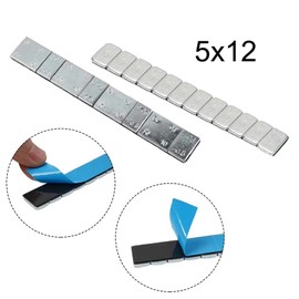 Auswuchtgewichte,Klebegewichte,Kleberiegel Auswuchtgewichte,Geeignet zum Auswuchten von Autoreifen,Klebestreifen für Aluminiumfelgen für Räder,Autoteile,5-10g x 1 pc + 5g x 6 pcs