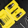 Topec Tap Socket Set, 3-Piece Extractor Tool with Adjustable Jaws-