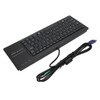 Industrial Keyboard Touchpad Wired Connection X Scissor Foot Plug and