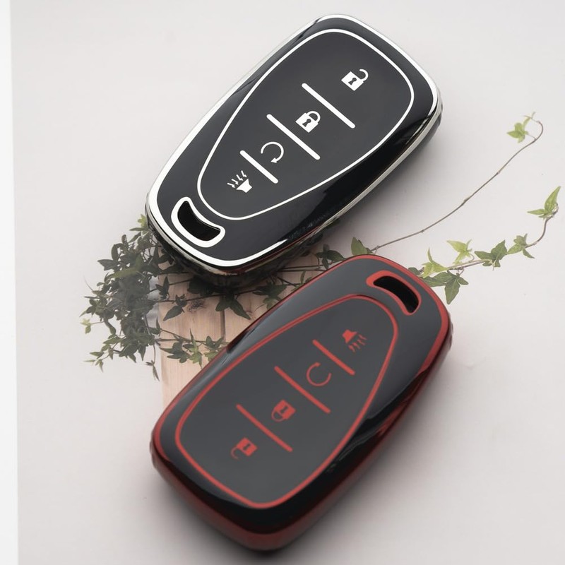 Tautrophen Key Fob Cover Compatible with Chevy Bolt EV EUV