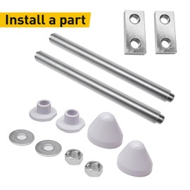 OasisFlow Wall Hung Toilet Pipe Connector with HDPE Material, Compatible with Geberit 405.116 Toilets Hidden Water Tank Toilet Parts, Bidet & Bidet Parts Easy Installation