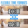 Active Living Oversized High Defintion Digital LCD Dynamic Wall Clock