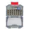 Tivoly 11521572003 Set of 22 Torsion Tin Screwdriver Bits, Contains