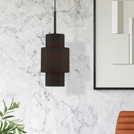 Livex Lighting, 45612-04, Sentosa, Pendant, Black