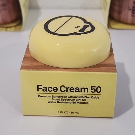 Sun Bum 3 Pack Face Cream 50 Premium Sunscreen Lotion With Zinc Oxide SPF 50 New