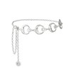 JJDreams Ladies Boho Silver Moon Waist Chain Chain Belt Waist