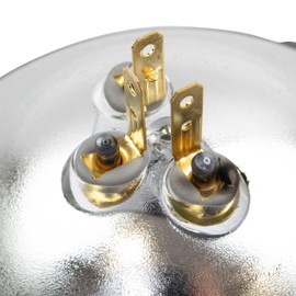 TRQ Round Headlight Headlamp Sealed Dual Beam Pair for Chevy GMC Dodge Ford