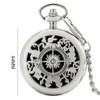 Outdoor Compass with Metal Chains, Retro Compass with Luminous Numerals,