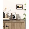 RICHFOCUS 4x6 Picture Frame USA-Sourced Natural Walnut Solid Wood Photo