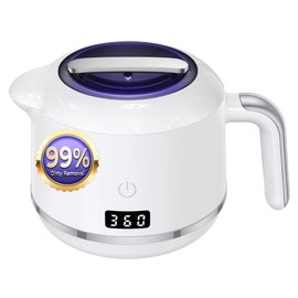 AOUGK Ultrasonic Retainer Cleaner Machine for Dentures, Braces, Mouth Guards & Aligners, Ultrasonic Cleaner, Night Guard Cleaner, 3/6Min Quick Clean, 25dB Silent Operation, Efficient, Easy-to-Use