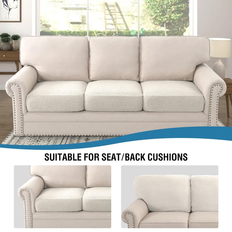 H.VERSAILTEX Waterproof Sofa Seat Cushion Covers Sofa Covers for Seating