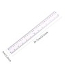 12 PCS 30cm Ruler Multipack Clear Ruler Plastic Rulers 12