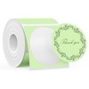 SUPVAN T50M Series Label Maker Tape, Round Size Φ 2''