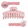Pinzas Para Cabello Garra Fuerte 4pcs Antideslizantes