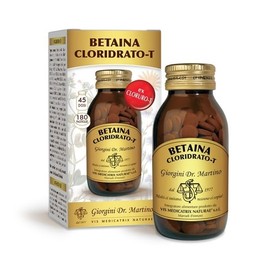 Dr Giorgini BETAINA CLORIDRATO-T 90 g (180 pastiglie da 500 mg), Dr. Giorgini