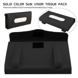 Car Tissue Holder,Leather Tissue Car Holder,Multi-use Paper Tissue Cover Case for Car Seat Back and Vehicle Side Door,Car Interior Decoration Accessories