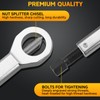 weyleity 4 Pack Metal Nut Splitter Set | Heavy Duty