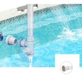 FFOTD Pool Fountain - Dual Spray Water Fountains for Above Ground/Inground Pools Accessories