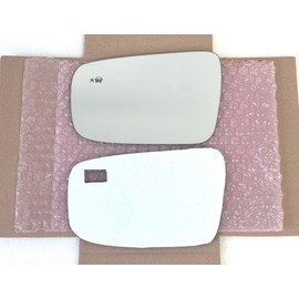 Replacement Blind Spot Mirror Glass with Full Size Adhesive for 2013-2016 BUICK LACROSSE Driver Side View Left LH