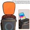Jeachan Speaker Bag Rugged Speaker Bag Carry Case Compatible with